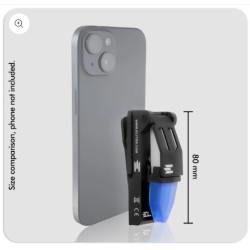 Lanterna criminalistica lumina alba si UV 365nm - cu clips si cu prindere magetica